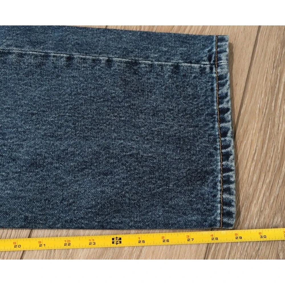 LEVI'S 505 MENS JEANS SZ 38x29(36x29Actual)Blue Straight Regular MEDIUM Wash EUC
